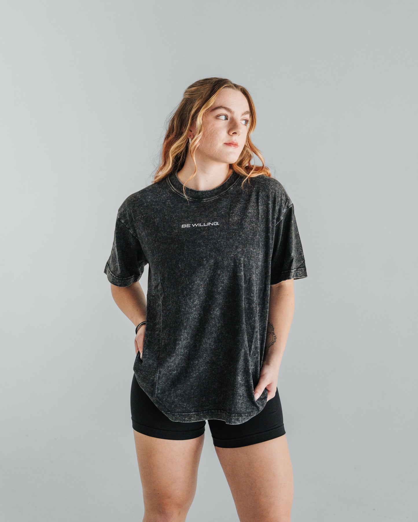 Collegiate Tee - Vintage Black