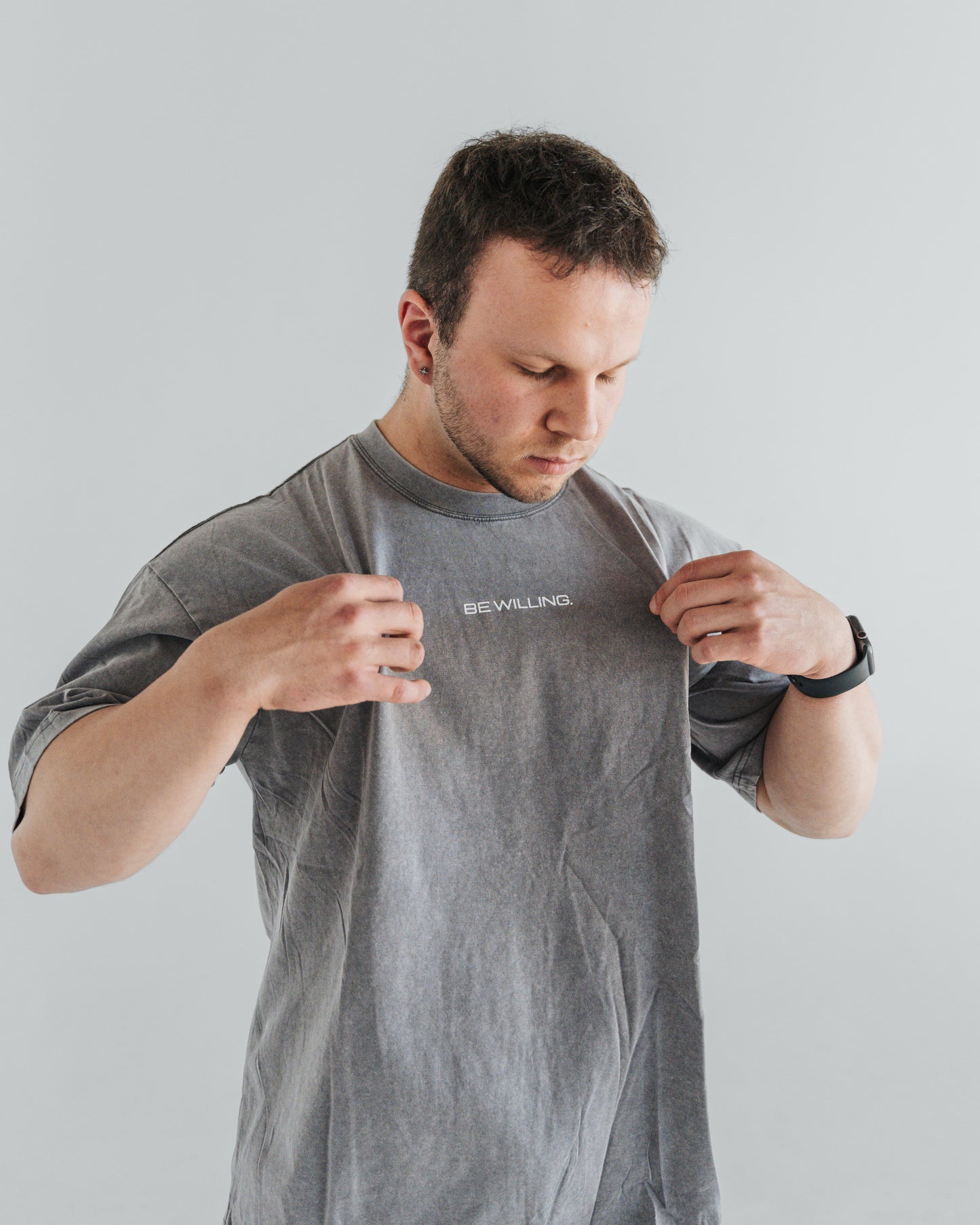 Collegiate Tee - Vintage Grey