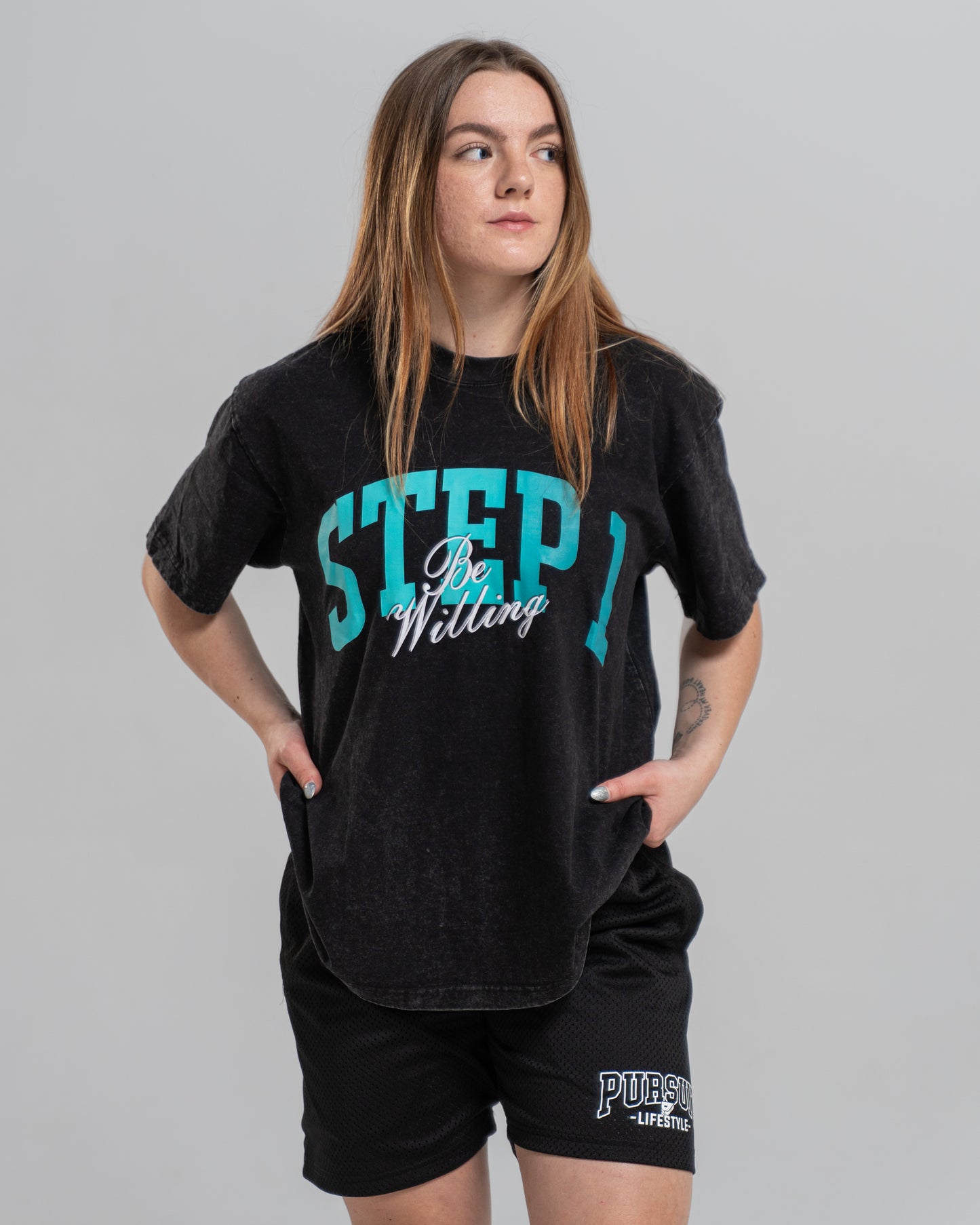 Step 1 Tee - Seabreeze Teal