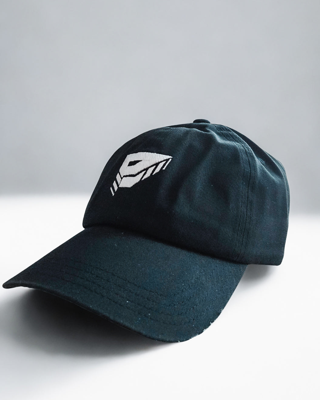 Relaxed Emblem Cap - Black