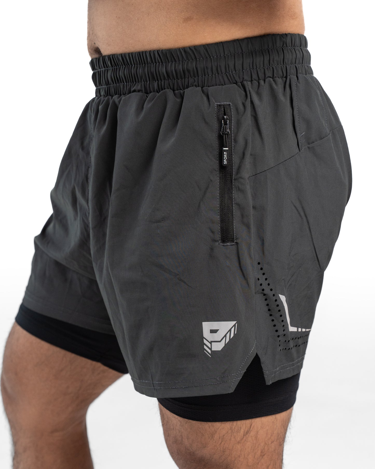 Endure Training Shorts - Charcoal Grey
