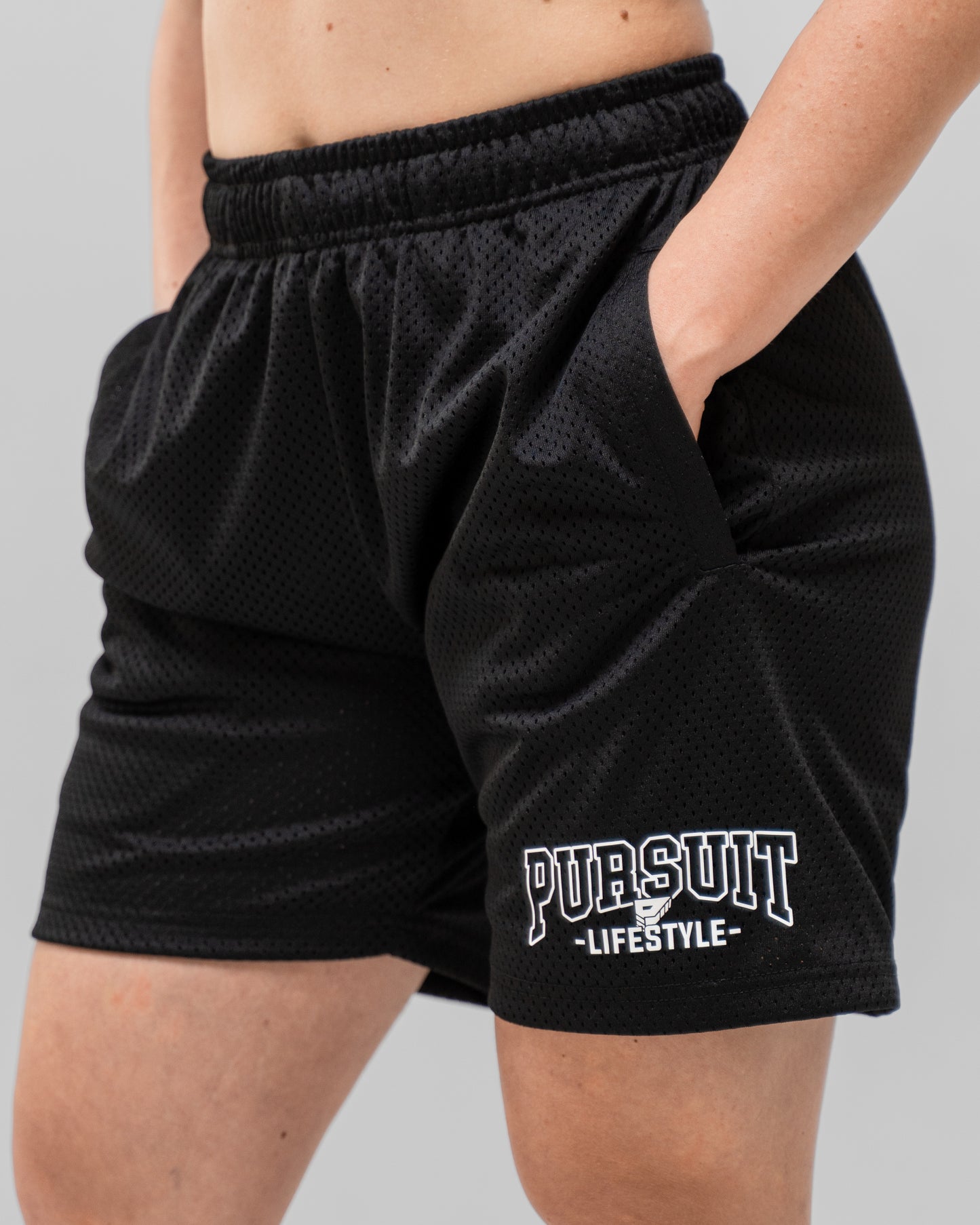 Collegiate Mesh Short - Black