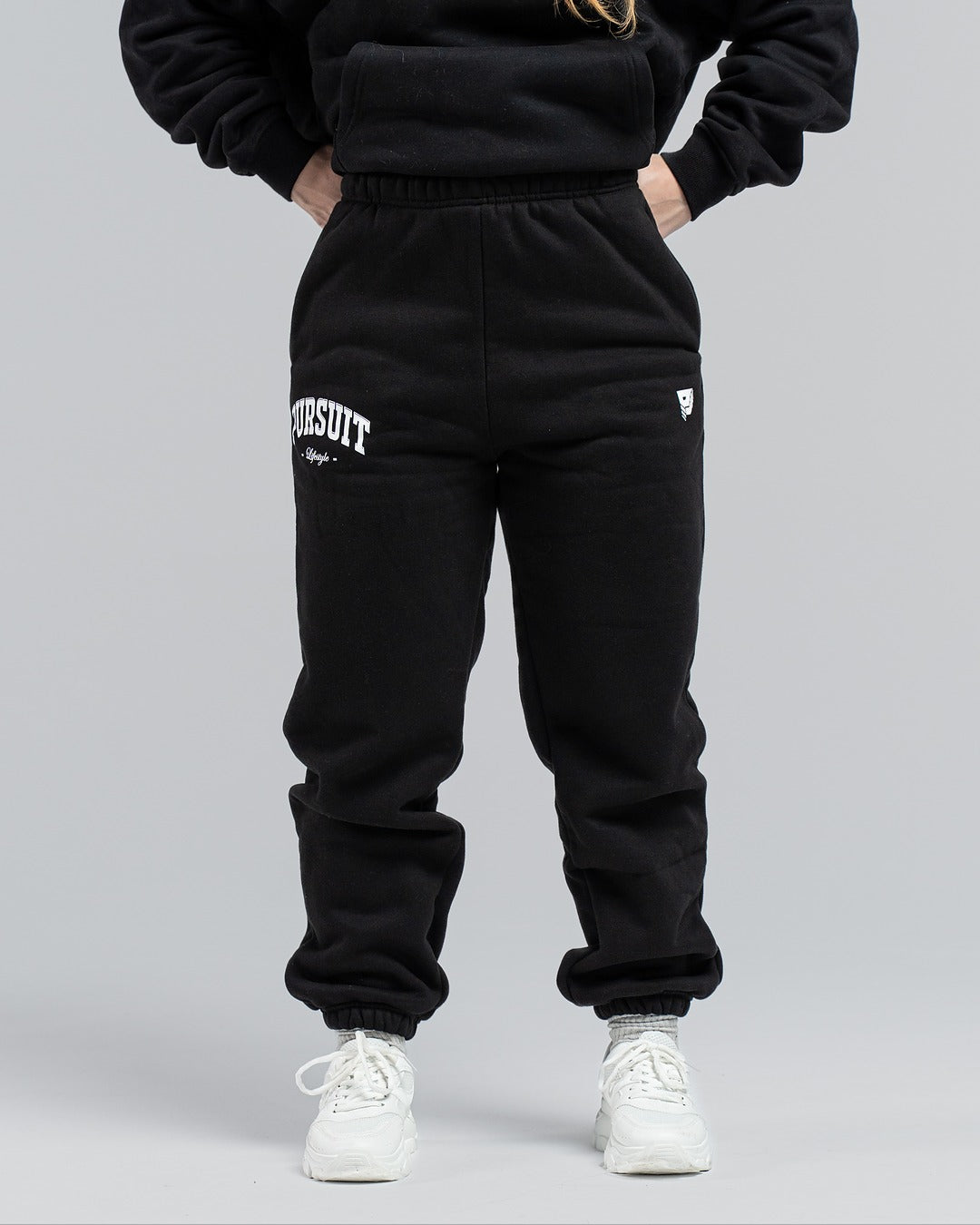 Premium Signature Sweat Pants - Black