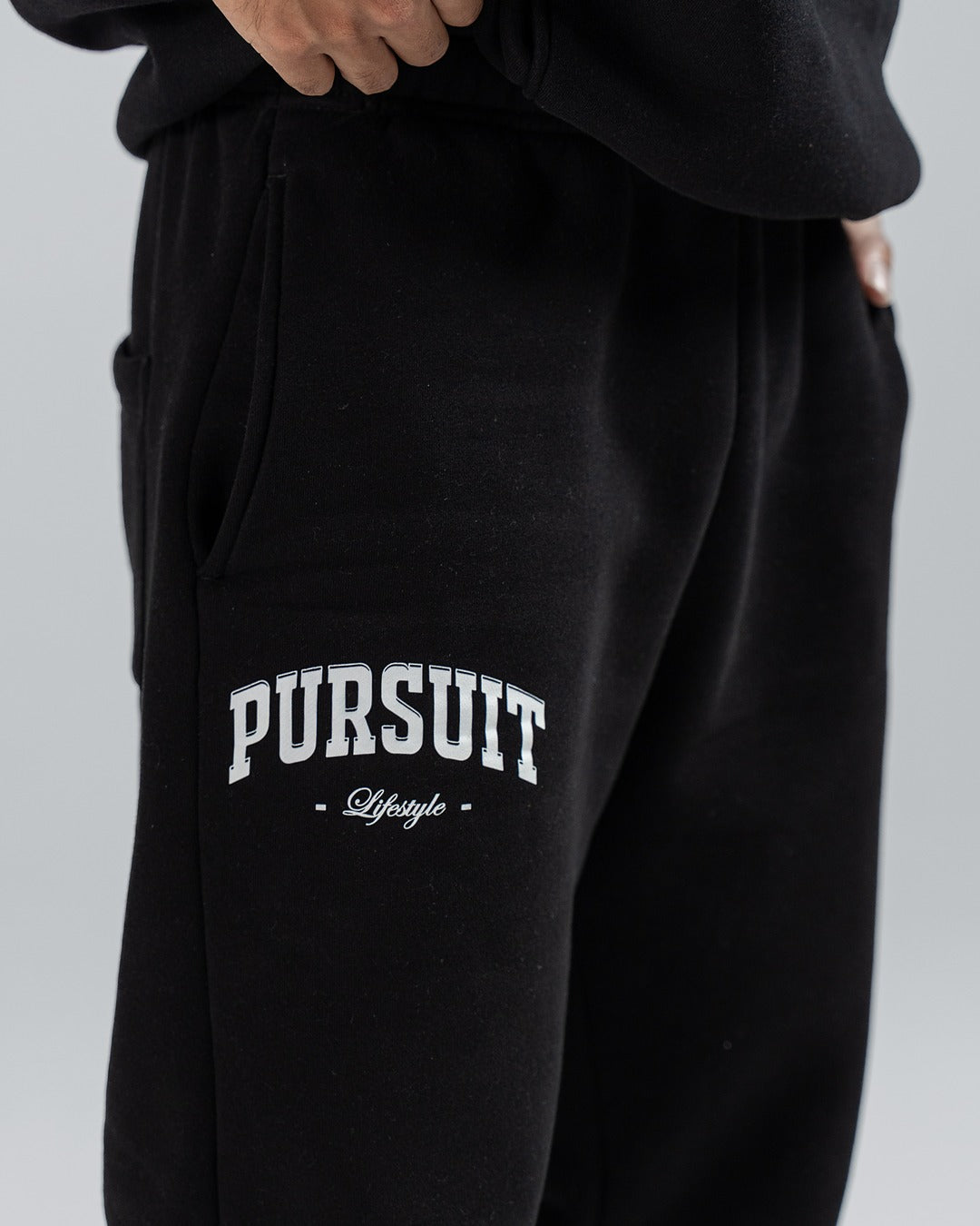 Premium Signature Sweat Pants - Black