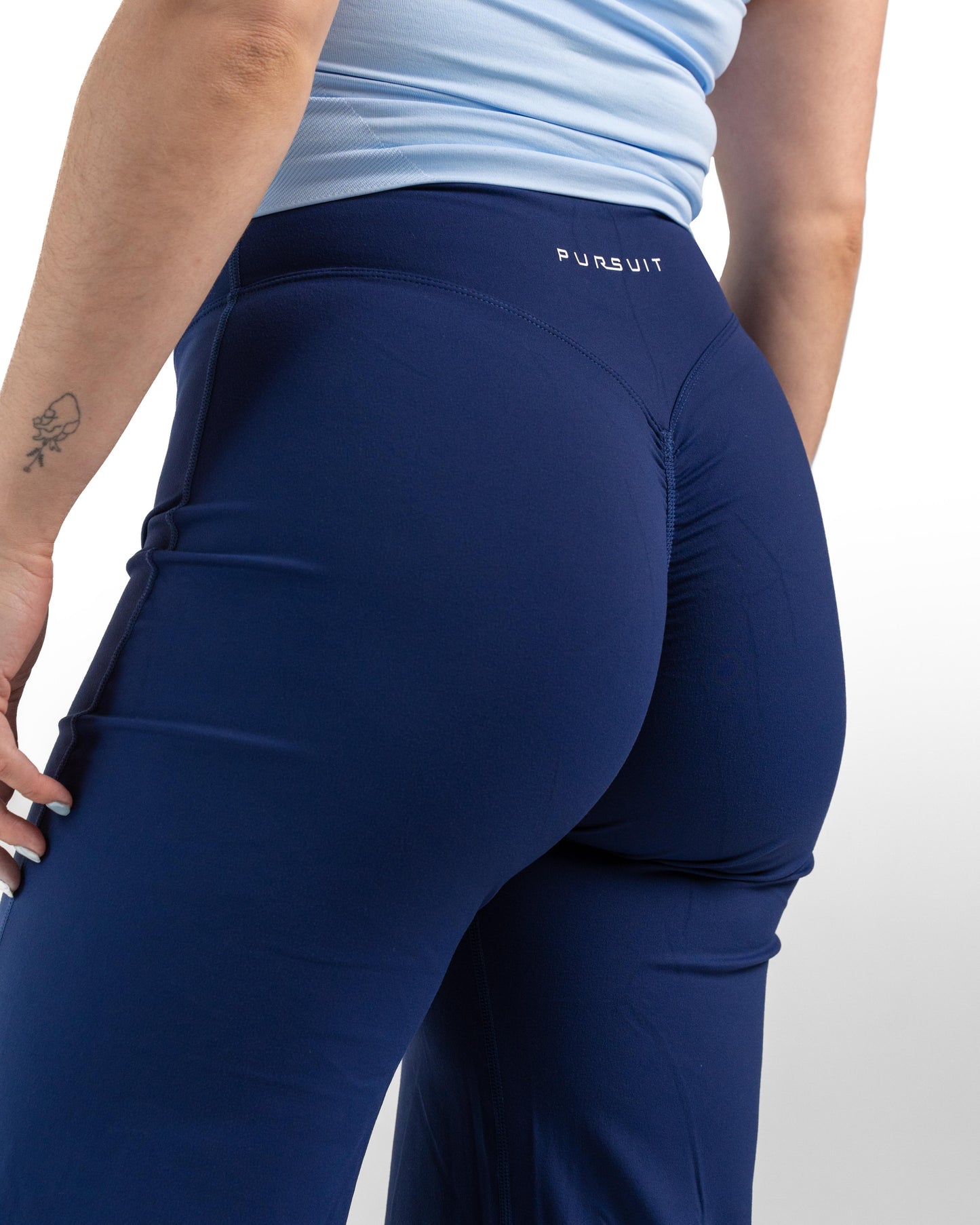 Aura Straight Leg Pants - Navy