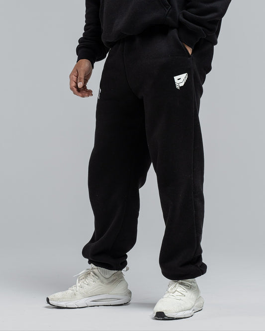 Premium Signature Sweat Pants - Black
