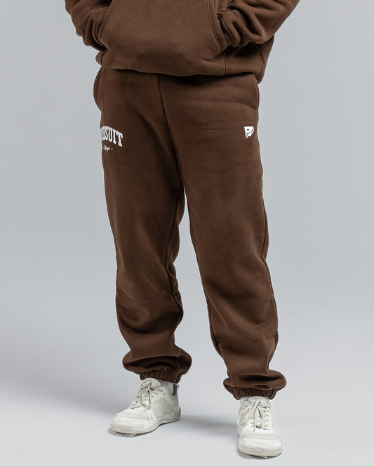 Premium Signature Sweat Pants - Brown