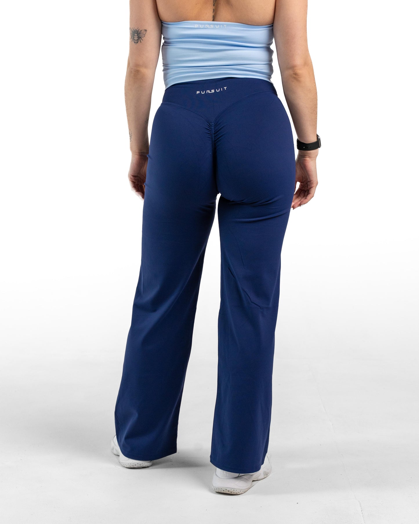 Aura Straight Leg Pants - Navy