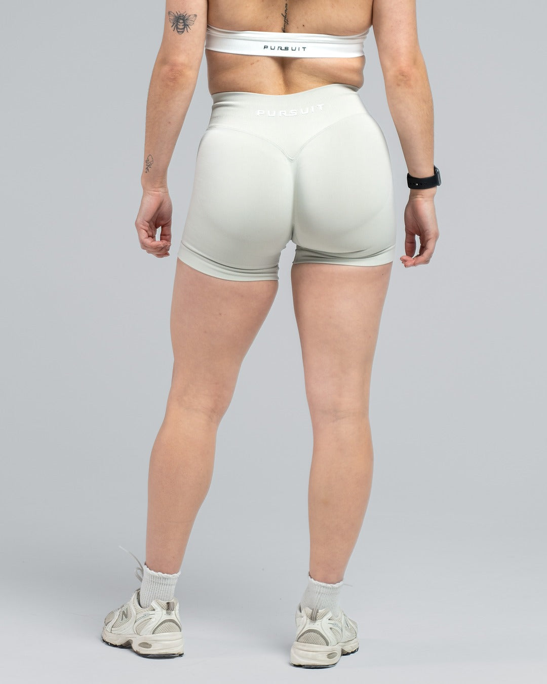 Helia Shorts - Light Grey