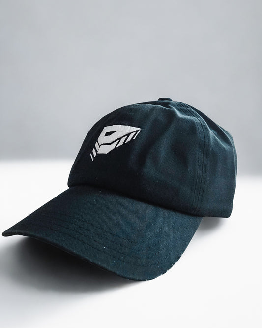 Relaxed Emblem Cap - Black
